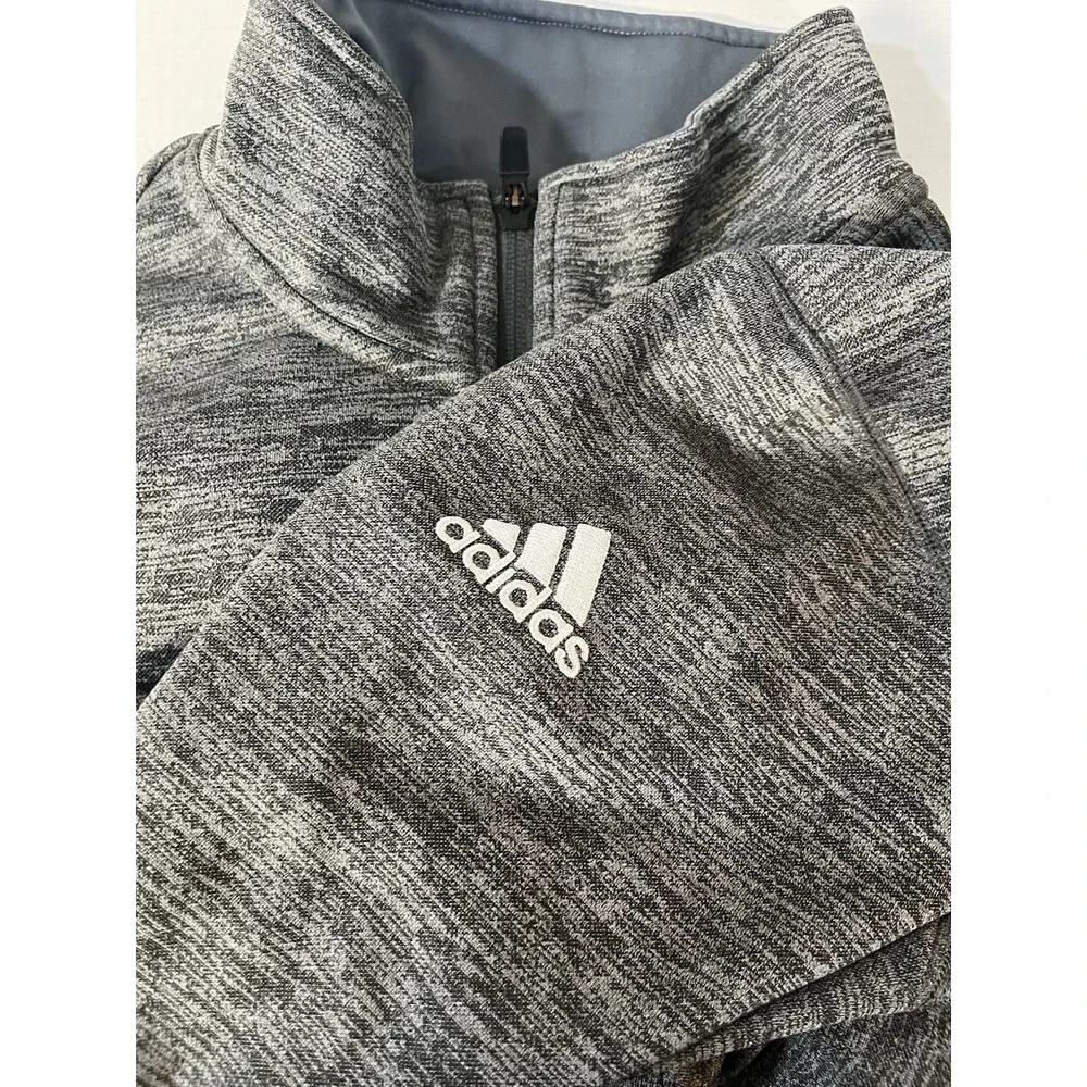 Adidas Mens Size 2XL 1/4 Zip Long Sleeve‎ Climawarm Sweatshirt